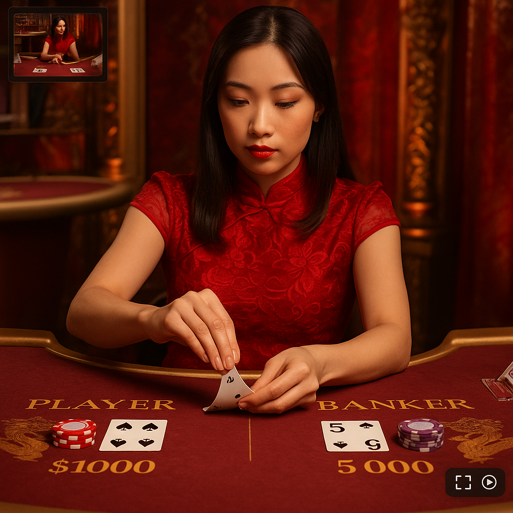 Rollbit - Live Baccarat with Professional Dealers