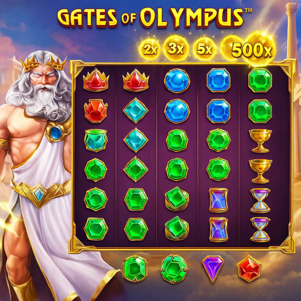 Rollbit - Gates of Olympus Slot Game